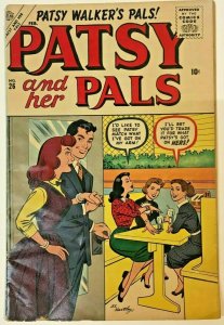 PATSY & HER PALS#26 GD/VG 1957 MARVEL/ATLAS GOLDEN AGE COMICS