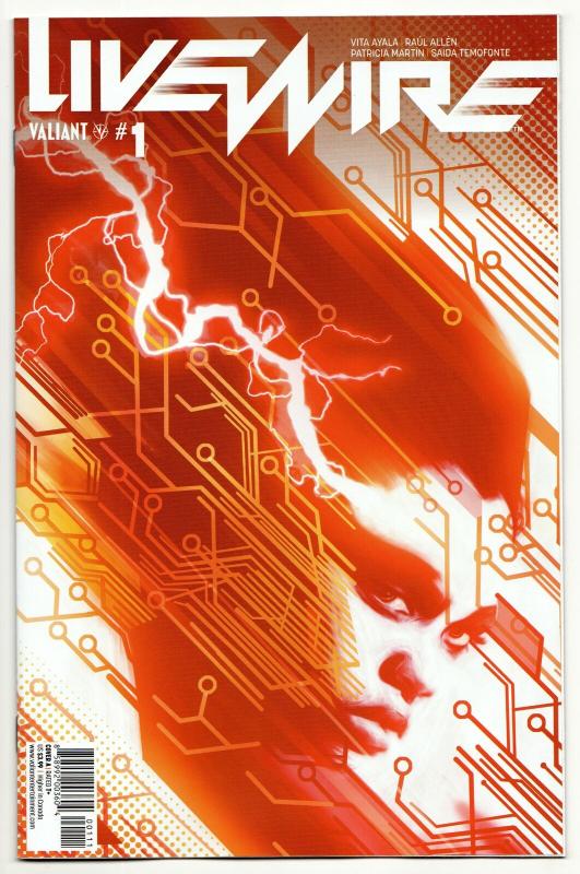 Livewire #1 Cvr A (Valiant, 2018) VF/NM