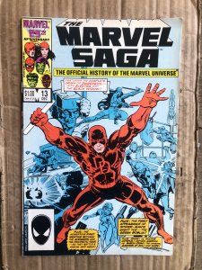 The Marvel Saga The Official History of the Marvel Universe #13 (1986)