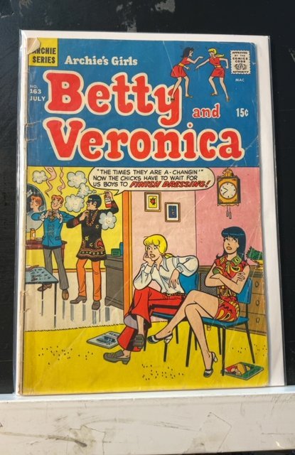 Archie's Girls Betty and Veronica #163 (1969)