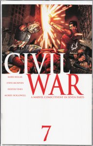 Civil War #7 (2007) Iron Man [Key Issue]