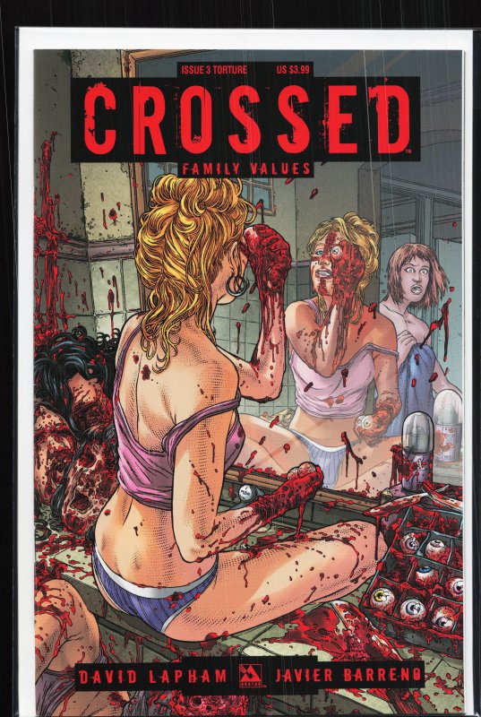 Crossed Family Values #3 Torture Cover (2010) Kayleen Pratt