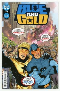 Blue & Gold #1 Dan Jurgens Justice League NM