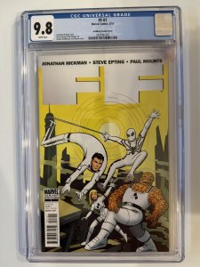 FF 1 FANTASTIC FOUR 1 CGC 9.8 GoldBerg VARIANT,MARVEL FUTURE FOUNDATION  (2011)