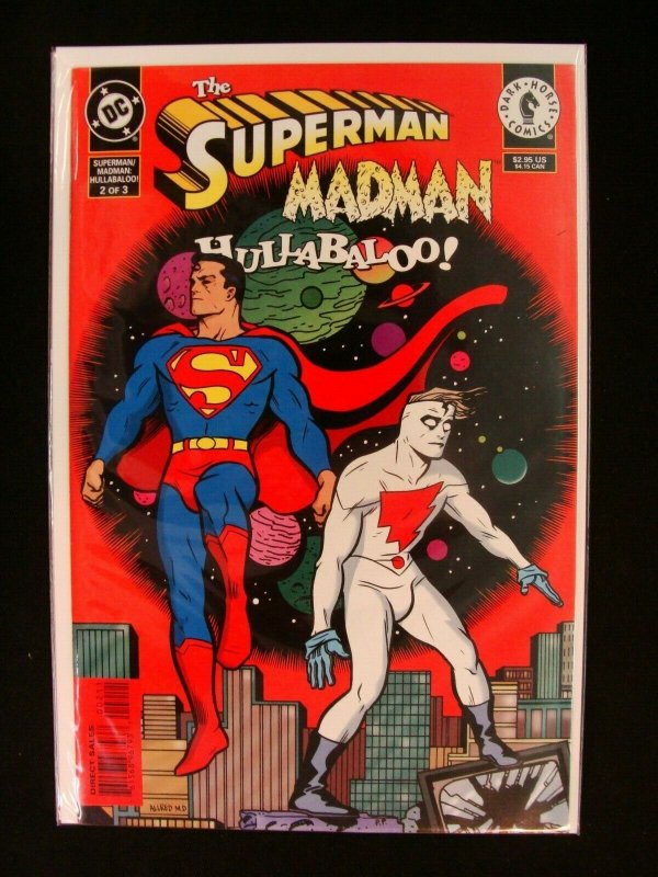 Superman Madman Hullabaloo #1-3 Complete Set Run DC 