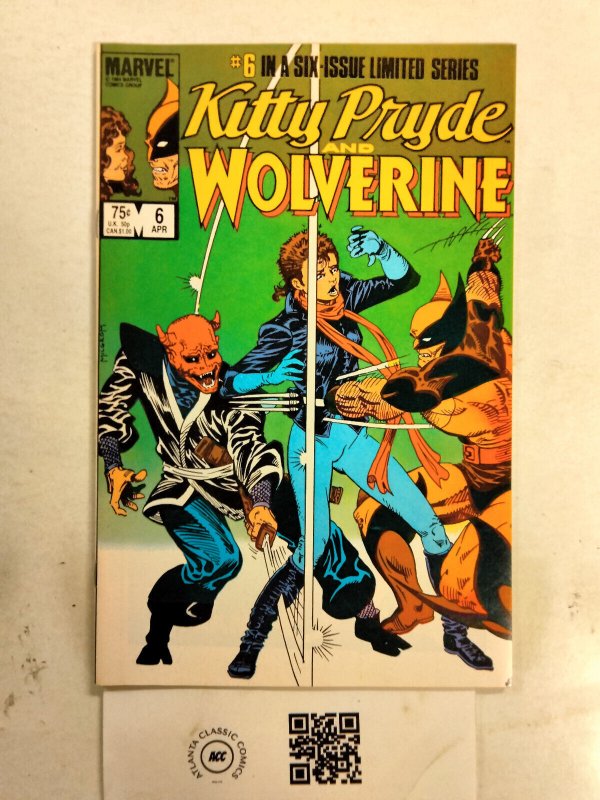 Kitty Pryde and Wolverine #6 VF Marvel Comic Book  Defenders Champions 26 HH15