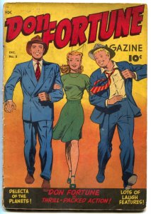 Don Fortune #5 1947-Fawcett-mystery-crime-adventure-VG