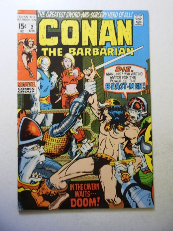 Conan the Barbarian #2 (1970) FN+ condition