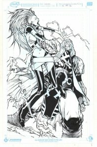 Extraordinary X-Men #9 p.20 - Horseman of Apocalypse art by Humberto Ramos 