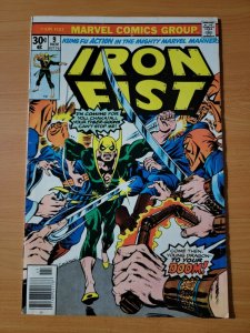 Iron Fist #9 ~ FINE - VERY FINE VF ~ 1976 Marvel Comics