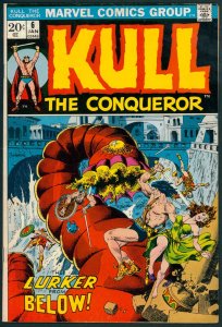 Kull the Conqueror 6 VF 8.0 Marvel 1973