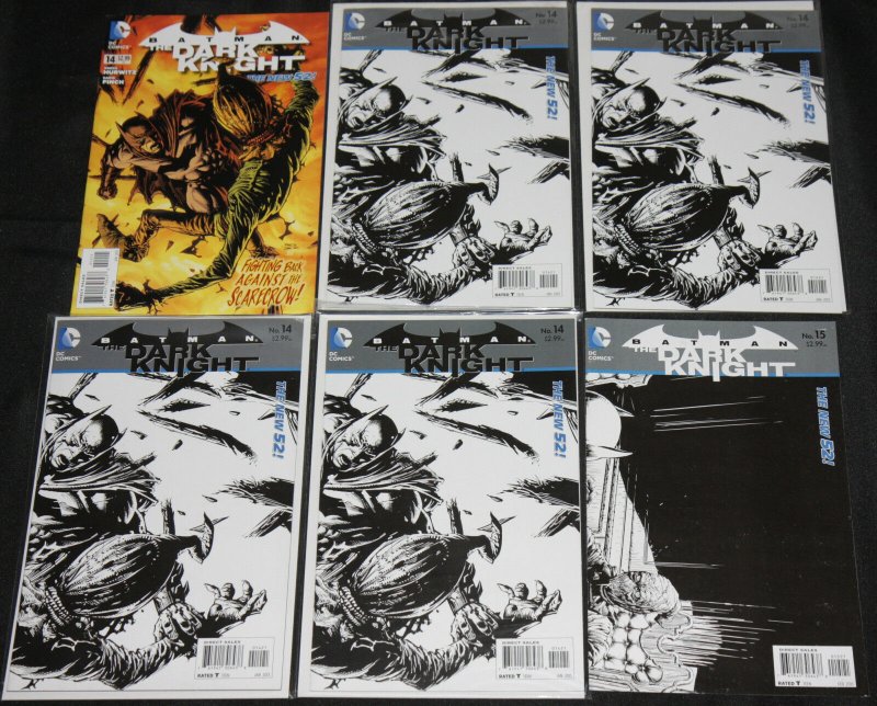 Modern DC BATMAN SKETCH VARIANTS 70pc Mid-High Grade Comic Lot VF-NM Detective