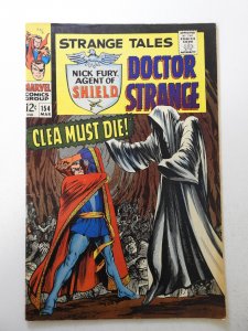 Strange Tales #154 (1967) FN- Condition! ink fc