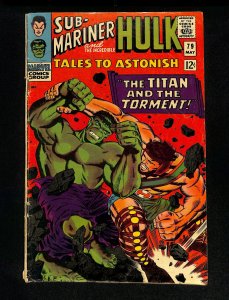 Tales To Astonish #79 Sub-Mariner and the Hulk! Hercules!