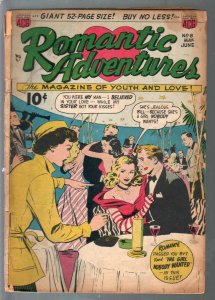 Romantic Adventures #8 1950-ACG-The Farmer's Daughter-pre-code romance-G/VG