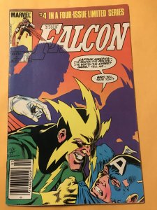 The Falcon #4 : Marvel 2/84 Fn+; Electro, mini series, 80’s costume