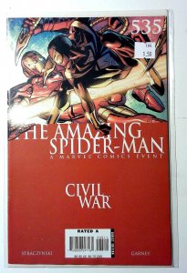 Amazing Spider-Man #535 2006 Marvel Civil War 2nd Series Mr. Fantastic Comic