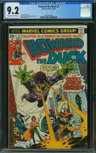 Howard the Duck #2 (1976) CGC 9.2 NM-