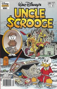 Uncle Scrooge (Walt Disney) #285 (Newsstand) VF ; Marvel | Life and Times 1