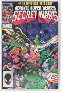 Marvel Super Heroes Secret Wars #6 (1984) Buckaroo Banzai [Key Issue]