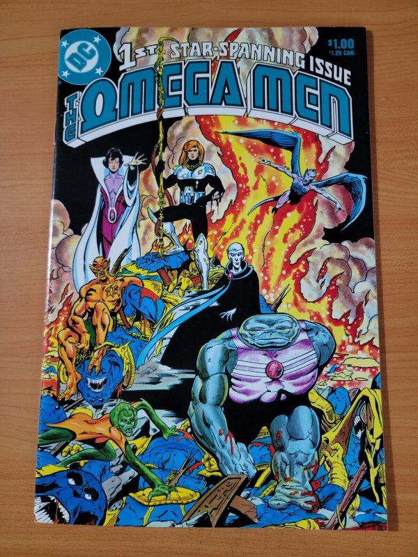 The Omega Men #1 Direct Market Edition ~ NEAR MINT NM ~ 1983 DC Comics 