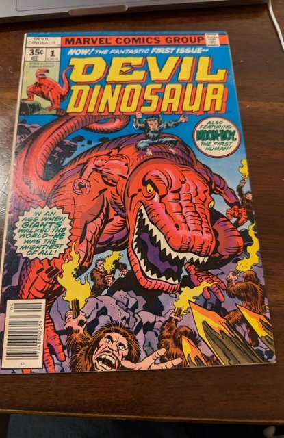 Devil Dinosaur 1 Marvel 1978 First Moon Boy Jack Kirby