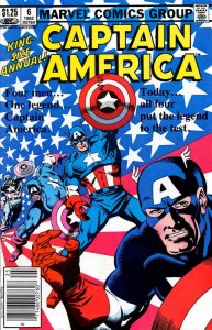Captain America (1st Series) Annual #6 (Newsstand) VG ; Marvel | low grade comic