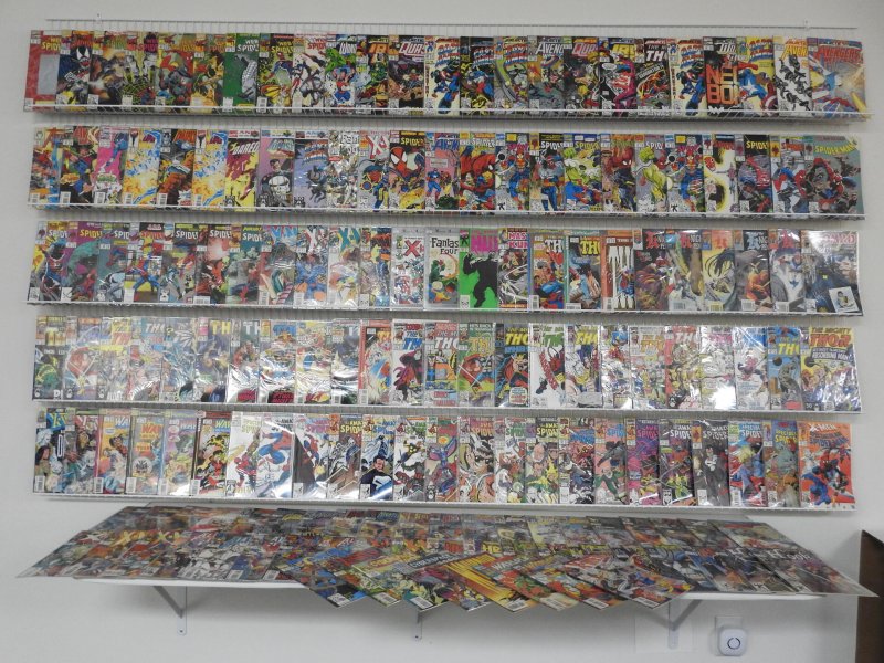 Huge Lot 160+ Comics W/ Spider-man, Hulk, Thor, Avengers+ Avg VF- Condition!