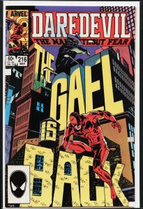 Daredevil #216 (1985) Daredevil
