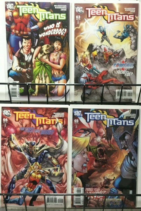 TEEN TITANS - DC - 40 ISSUE LOT - 2003-09 VF+ Never Read - Johns McKone Alquiza