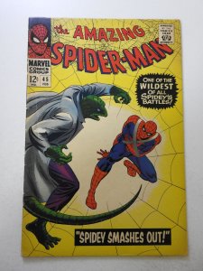 The Amazing Spider-Man #45 (1967) VG+ Condition tape pull fc