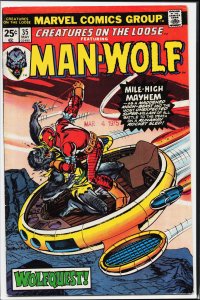 Creatures on the Loose #35 (1975) Man-Wolf