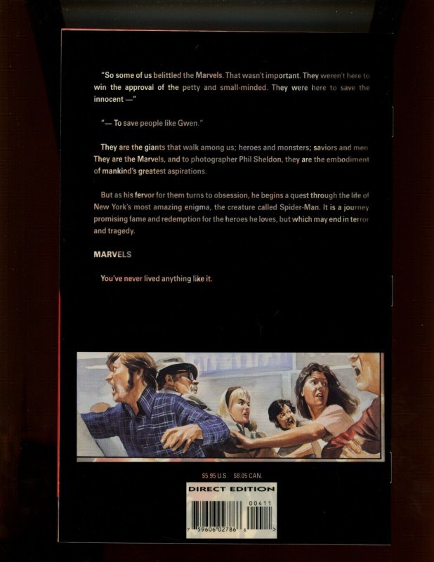 (1994) Marvels #4 - ALEX ROSS ACETATE VARIANT! (9.0/9.2)