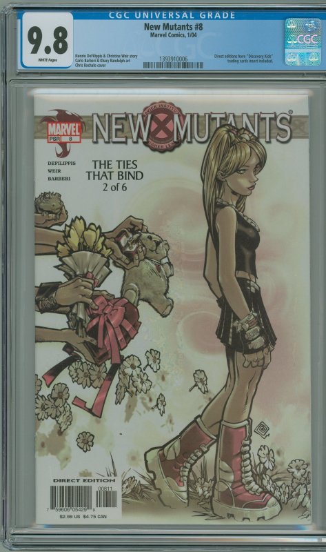 New Mutants #8 (2004) CGC 9.8!