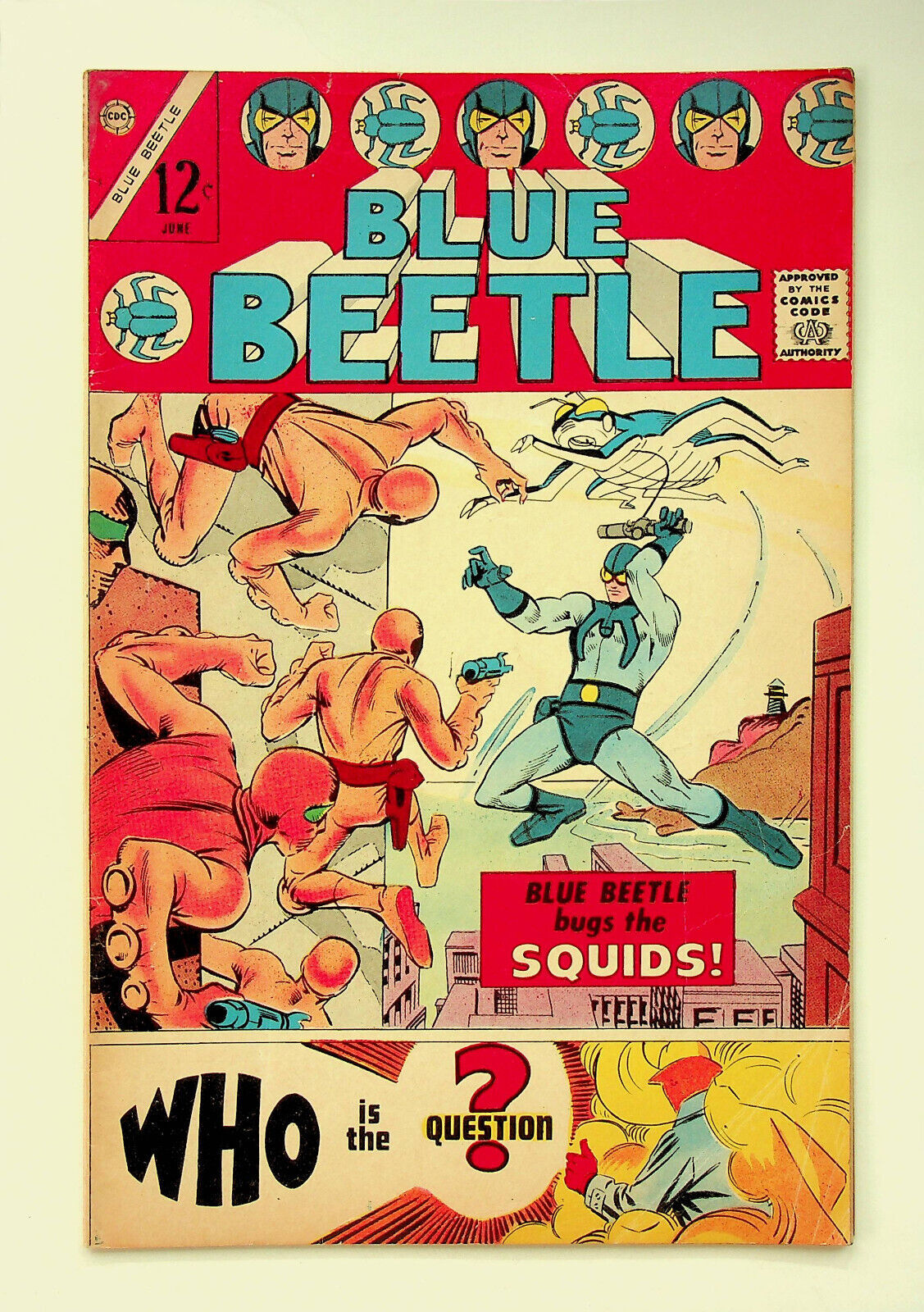 Blue Beetle 1 Jun 1967 Charlton Good Comic Books Silver Age Charlton Blue Beetle 7495