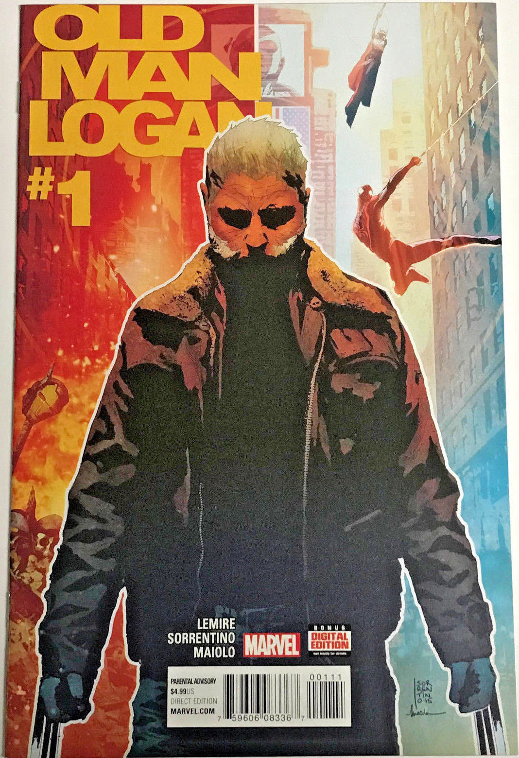 old marvel comics on Old Man Logan 1 Nm 2016 First Print Marvel Comics Hipcomic