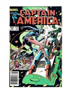 Captain America #301 Newsstand  VF+