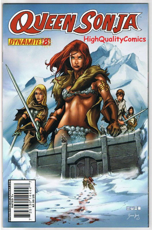 QUEEN RED SONJA #8, NM-, She-Devil, Mel Rubi, 2009, more RS in store