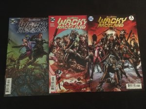 WACKY RACELAND #1, 2, 3 VF Condition