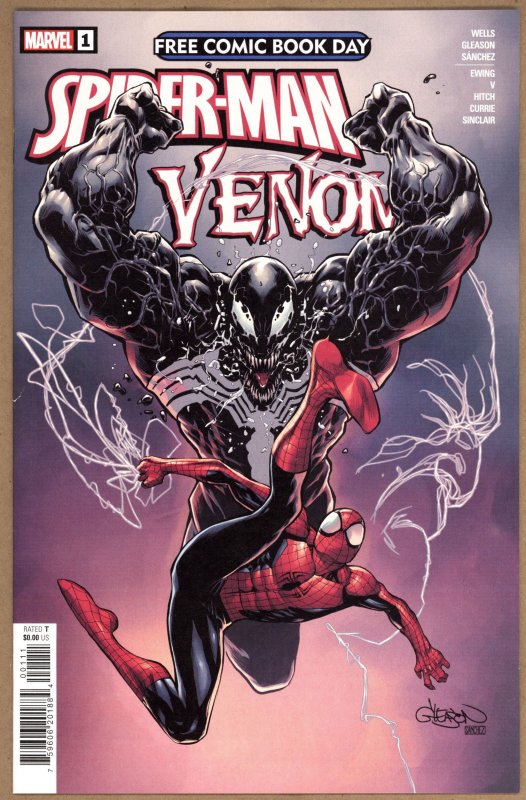 Free Comic Book Day 2021 SpiderMan/Venom Patrick Gleason Cover