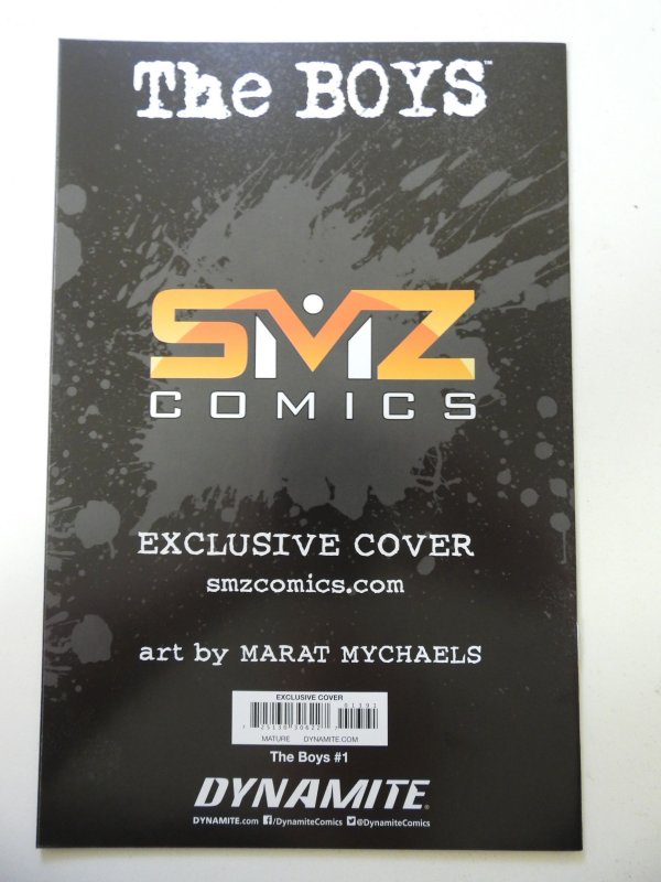 The Boys #1 Variant Signed W/COA! NM Condition