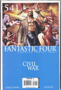 Fantastic Four #542 Direct Edition (2007) Fantastic Four