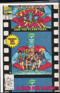 Captain Planet and the Planeteers #1 (1991) Captain Planet [Key Issue]