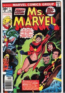 Ms. Marvel #1 (1977) Ms. Marvel [Key Issue]