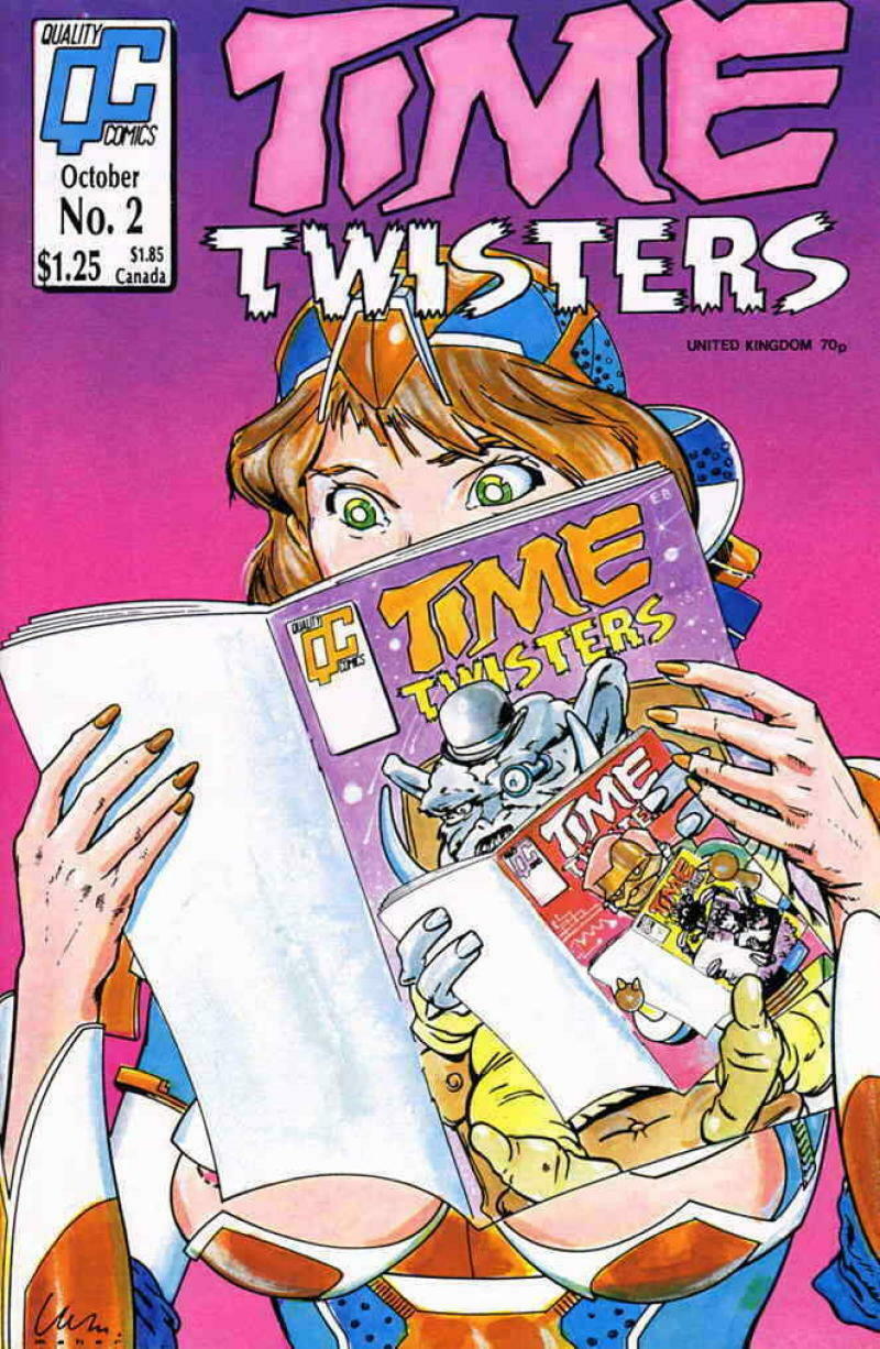 TIME TWISTERS 2, VF/NM, Alan Moore, Quality Comics more Indies in