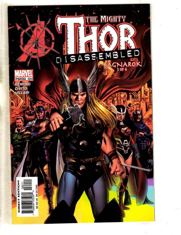 8 Mighty Thor Marvel Comic Books # 579 580 581 582 583 584 585 586 Loki MF20