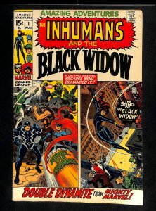 Amazing Adventures #1 VG 4.0 1st Black Widow Solo!