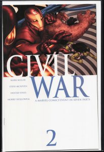 Civil War #2 (2006) Captain America
