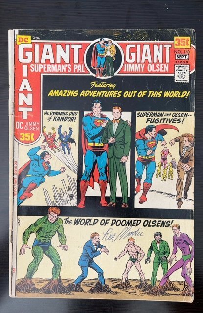Superman's Pal, Jimmy Olsen #140 (1971) GD+