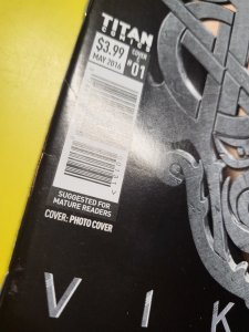 Vikings Godhead #1 2 3 4 Set Cover C Photo Variant 2016 #1-4 Titan Comics